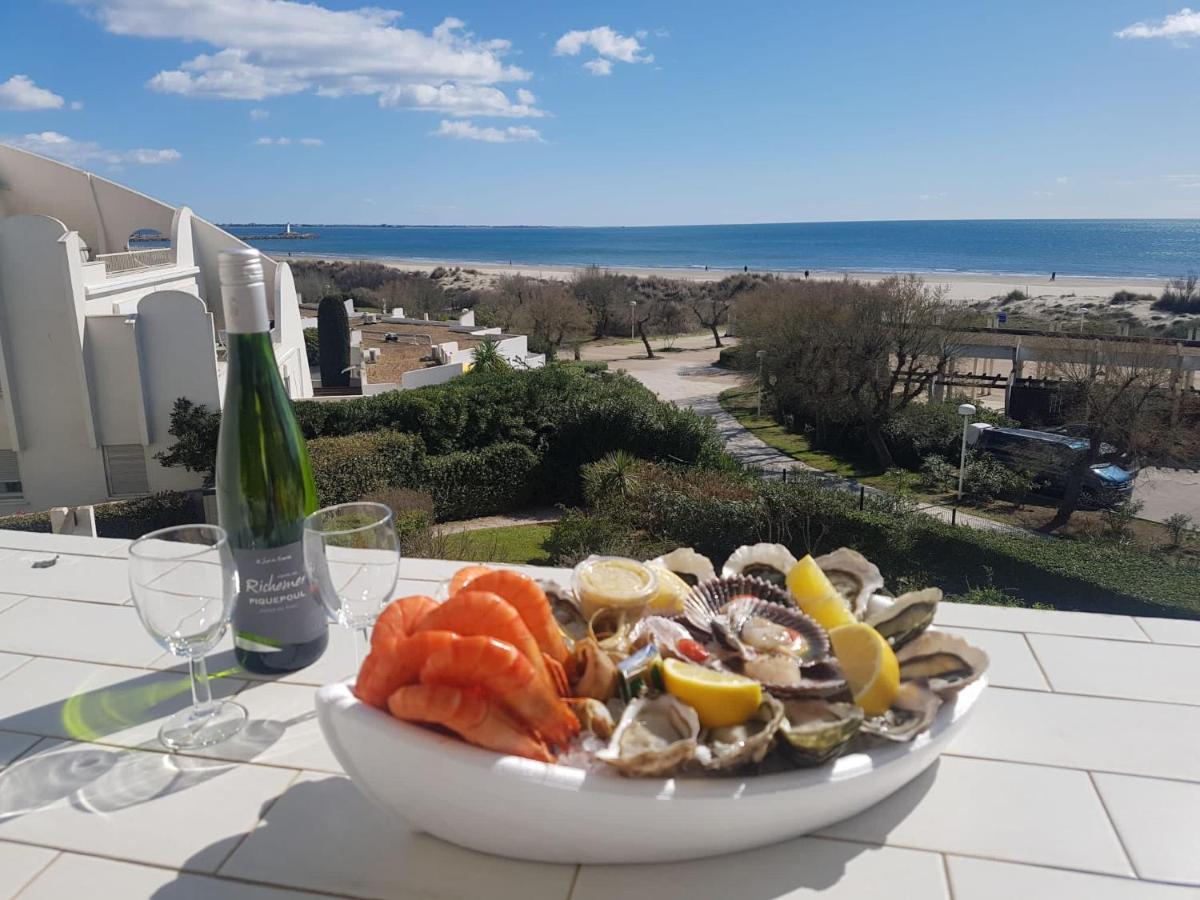 Cnn Ulysse 1 - Appartement Vue Mer Avec Garage La Grande-Motte Zewnętrze zdjęcie